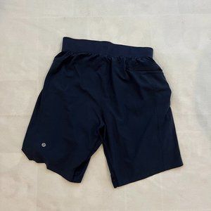 Lulu Lemon Navy Blue Compression Shorts (Size Small)